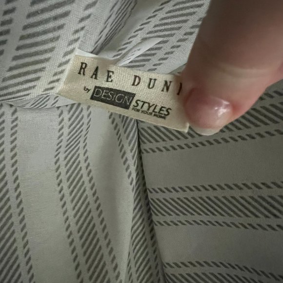 rae dunn check your pockets fabric laundry storage organization basket nwot - Picture 4 of 10